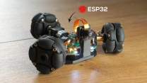 ESP32 based omnidirectional robots w/ camera | makermoekoe